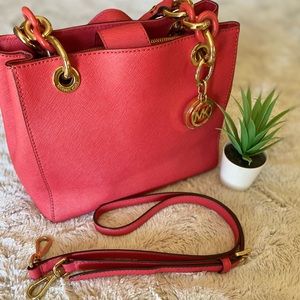 Pink Michael Kors hand bag